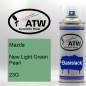 Preview: Mazda, New Light Green Pearl, 23G: 400ml Sprühdose, von ATW Autoteile West.